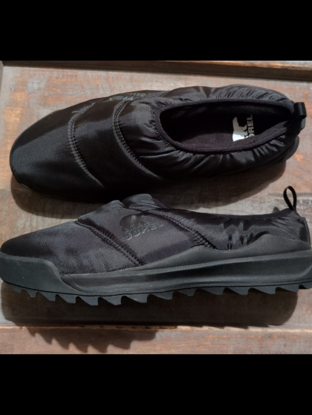 Sorel mens puffy slip on Shoes